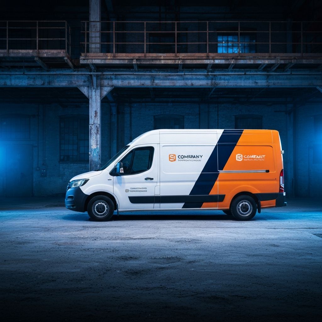 Commercial vehicle wrapping