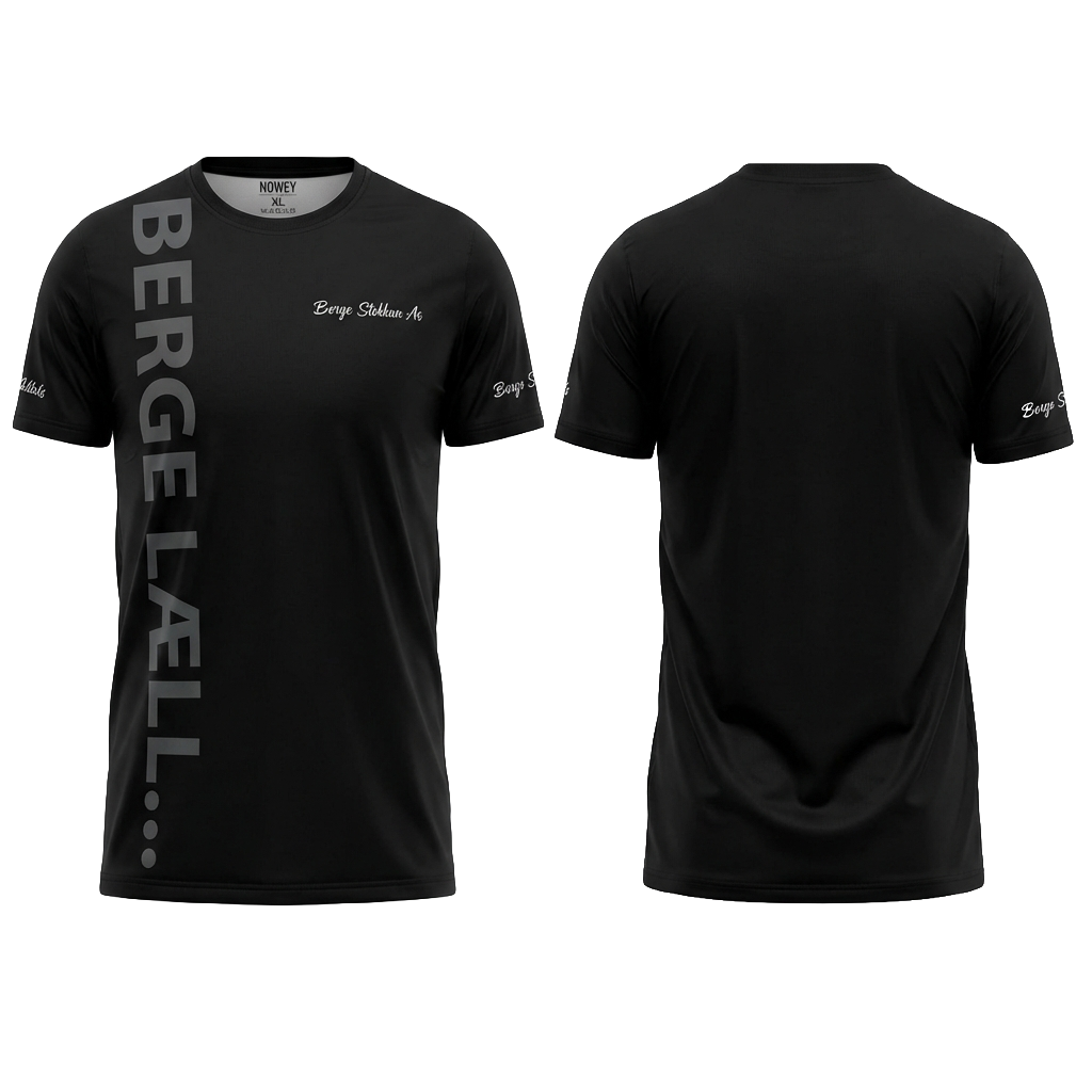 Berge Stokkan branded t-shirt